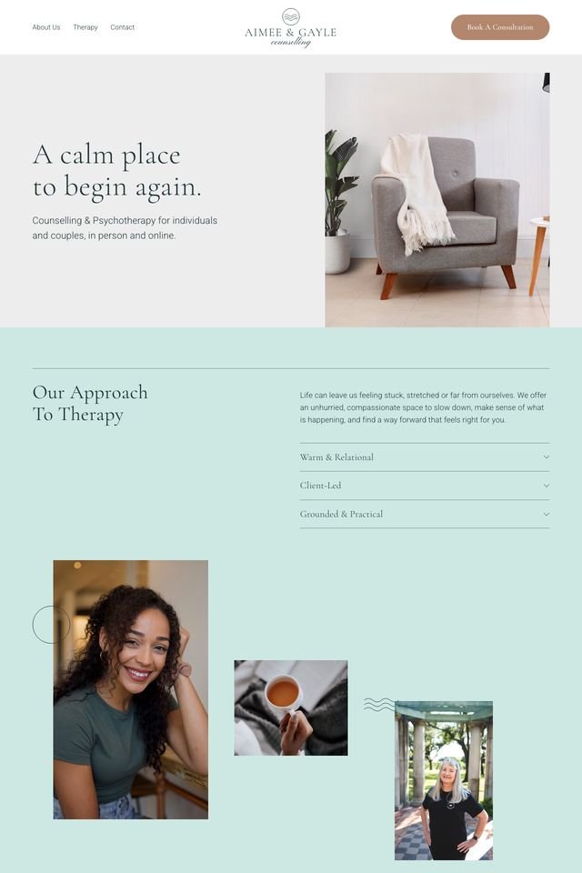Robertson Counselling homepage